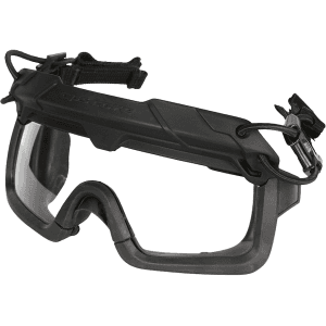 Ops-Core Ballistic Helmet Step-In Visor Eye Protection with Clear and Tinted Lenses Black