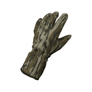 Midwayusa Men's Full Season Softshell Gloves Mossy Oak Original Bottomland Large