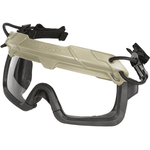 Ops-Core Ballistic Helmet Step-In Visor Eye Protection with Photochromatic Lens Tan