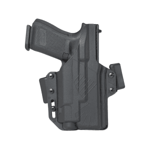 Raven Concealment Perun Lc Light Bearing Owb Holster Ambidextrous Sig Sauer P320, M17 With Streamlight Tlr-1hl Polymer Black