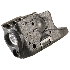 Streamlight Tlr-6 Weapon Light With Red Laser For Glock 26, 27, 33 Black