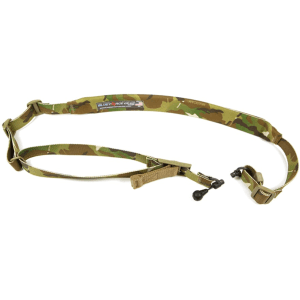 Blue Force Gear Vickers Combat Applications 2-to-1 Point Rifle Sling with QD Swivel Nylon Multicam