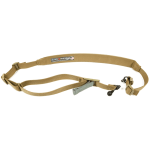 Blue Force Gear Vickers Combat Applications 2-to-1 Point Rifle Sling with QD Swivel Nylon Coyote