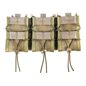 High Speed Gear Triple MOLLE Rifle Shingle Magazine Pouch Nylon Olive Drab