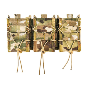 High Speed Gear Triple MOLLE Rifle Shingle Magazine Pouch Nylon Multicam