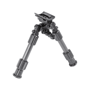 Caldwell Accumax Premium Carbon Fiber Bipod Sling Swivel Stud Mount 6-9 Inches Black
