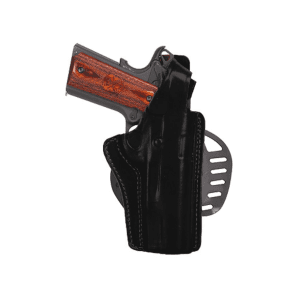 Gould & Goodrich B807 OWB Holster Right Hand 1911 Government, Browning Hi-Power Leather Black