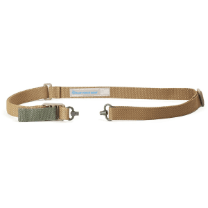 Blue Force Gear Vickers Combat Applications Push Button Rifle Sling with QD Swivel Nylon Coyote