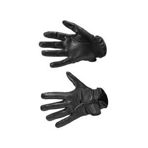 Beretta Men's Leather Shooting Gloves Black/Gray Medium