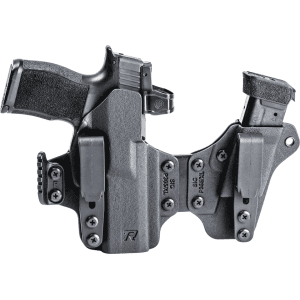 Rounded Sidecar IWB Holster Left Hand Sig Sauer P320 Kydex Black