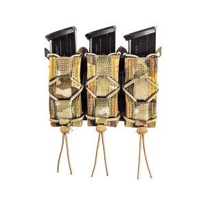 High Speed Gear Taco MOLLE Triple Pistol Magazine Pouch Nylon MultiCam