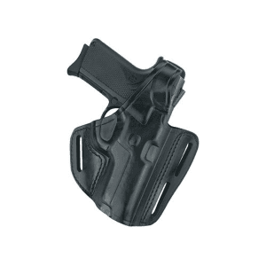 Gould & Goodrich B803 OWB Holster Right Hand 1911 Government, Browning Hi-Power Leather Black