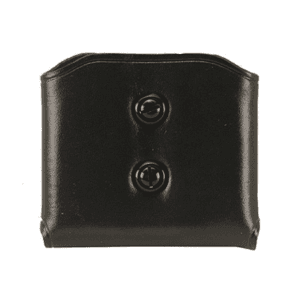 Galco DMC Single Stack Double Magazine Pouch 45 ACP, 10mm Leather Black