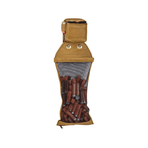 Wild Hare Trap Shooter's Combo Leather Shotgun Shell Pouch Dusk with Shotgun Hull Bag