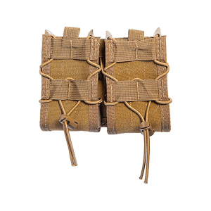High Speed Gear TACO Double Rifle MOLLE Magazine Pouch Nylon Coyote
