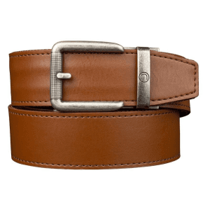 Nexbelt Rogue EDC Gun Belt 1.50" Leather Walnut