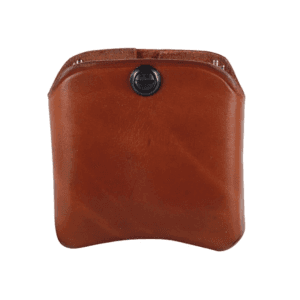 El Paso Saddlery Double Stack Double Magazine Pouch 9mm, 40 S&W Leather Russet Brown