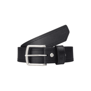 5.11 Men's Arc Leather Belt 1.5" Leather Black 3XL