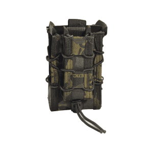 High Speed Gear X2RP Taco MOLLE Double Rifle, One Pistol Magazine Pouch Nylon Multicam Black