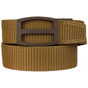 Nexbelt Titan EDC Gun Belt 1-1/2" with Black Steel Powder Coated Buckle Nylon Coyote