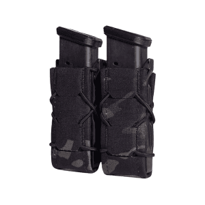 High Speed Gear Gen 2 Double Pistol Taco MOLLE Pistol Magazine Pouch Nylon MultiCam Black