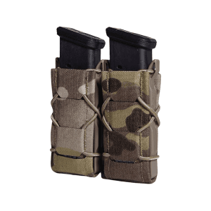 High Speed Gear Gen 2 Double Pistol Taco MOLLE Pistol Magazine Pouch Nylon MultiCam