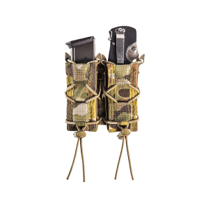 High Speed Gear Taco MOLLE Double Pistol Magazine Pouch Nylon MultiCam