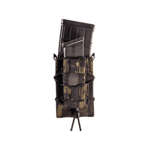 High Speed Gear Double Decker Taco MOLLE Rifle and Pistol Magazine Pouch Nylon Multicam Black