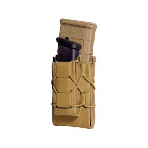 High Speed Gear Gen 2 Double Decker Taco MOLLE Rifle and Pistol Magazine Pouch Nylon Coyote Brown