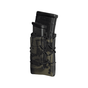 High Speed Gear Gen 2 Double Decker Taco MOLLE Rifle and Pistol Magazine Pouch Nylon MultiCam Black