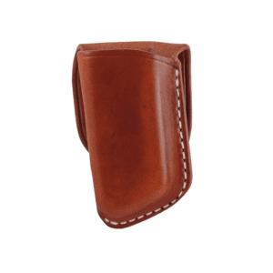 El Paso Saddlery Single Stack Magazine Pouch Leather Russet Brown