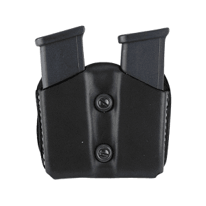 DeSantis Gunhide Double Stack Double Magazine Pouch for Glock 17, 19, 22, 23 Leather Black