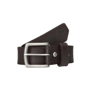 5.11 Men's Arc Leather Belt 1.5" Leather Brown Medium