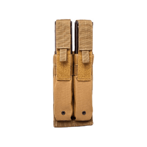 Tactical Tailor MOLLE Double MP5/P90 Magazine Pouch Nylon Coyote Brown