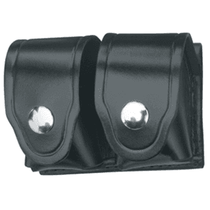 Gould & Goodrich B162 Speedloader Pouch Colt King Cobra, Python, Trooper, Ruger GP100, Security Six, S&W 10, 13, 19, 64, 65, 66, 586, 686 Leather Black