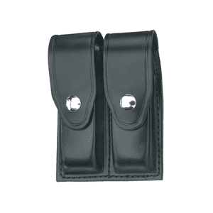 Gould & Goodrich B627 Double Magazine Pouch 1911 Government, Commander, Officer, Beretta 92 Compact Leather Black