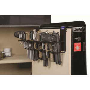 Rack'Em Racks The Holster Safe Door 9 Pistol Rack Black