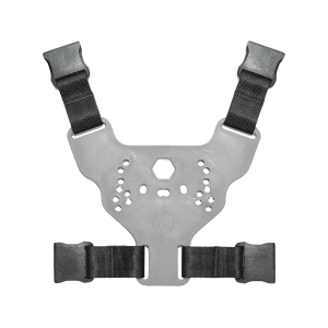 Mission First Tactical Universal Mounting Chest Plate and Achro Harness XL-XXXL Black