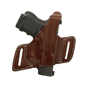 Triple K 420 Secret Agent Owb Holster Right Hand Ruger Sr9, Sr40, Sr9c, Sr40c Leather Walnut