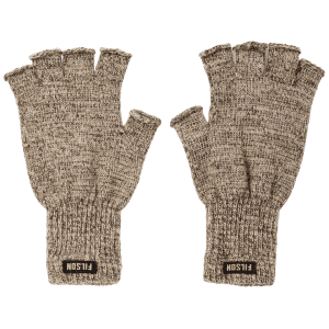 Filson Men's Knit Fingerless Gloves Root Medium