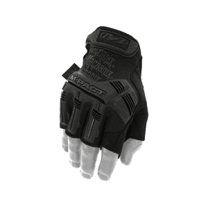 Mechanix Wear Mechanix Gloves Men's M-Pact Tactical Fingerless Gloves Black Large