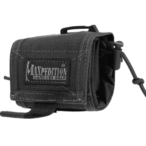 Maxpedition Rollypoly Collapsible Dump Pouch Holds 7 AR-15 30 Round Magazine Nylon Black