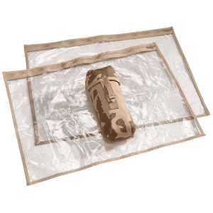 Military Surplus Czech Desert Camo Molle Pouch With Map Case Grade 2