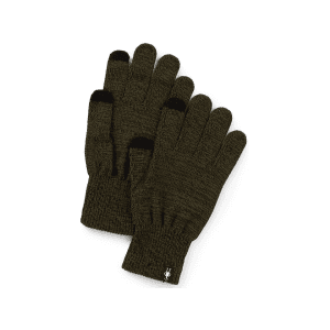 Smartwool Men's Liner Gloves Winter Moss Heather Medium