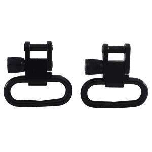 Grovtec Sling Swivel Studs With 1" Locking Swivels Set With Machine Screw Forend Steel Black