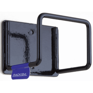 Rack'Em Racks Mount Anywhere Pistol Rack Brown