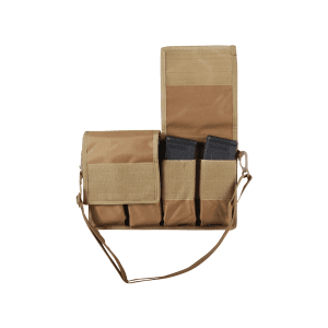 MidwayUSA AR-15 and AK-47 4 Magazine Pouch Coyote