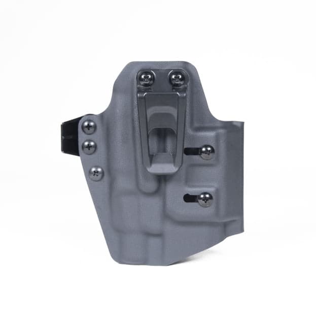 Arrowhead Tactical Apparel Universal Light Covert Kydex Iwb Appendix Holster Right Hand Surefire X300 Ultra / Turbo A And B Gray One Size