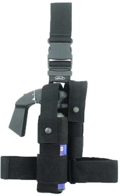 Aker Leather Tactical Leg Holster MK9 Ambidextrous Black
