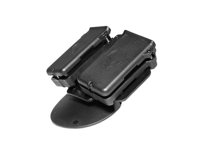 Alien Gear Holsters Mag Carrier Double .380 Auto/32 Acp Single Stack Ridgid 1.5in Belt Slide Black